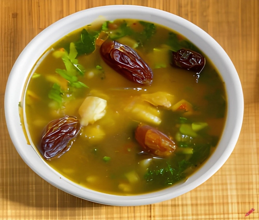 سوپ خرما و سبزیجات - جنوبی