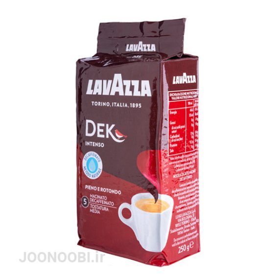 قهوه لاوازا بدون کافئین اینتنسو DEK Intenso - فروشگاه جنوبی