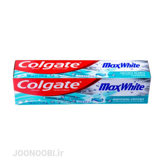 خمیر دندان کریستالی کلگیت مدل Max White - فروشگاه جنوبی